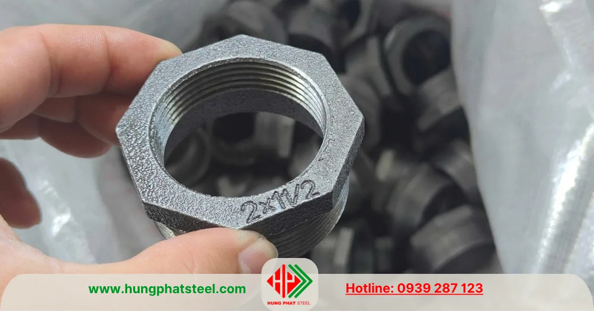 Cà Rá Mạ Kẽm DN50-DN40 (D60-D49)