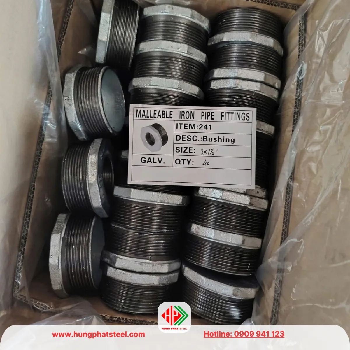 Cà Rá Mạ Kẽm DN80-DN40 (D90-D49)