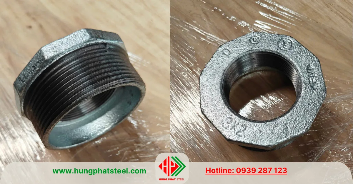 Cà Rá Mạ Kẽm DN80-DN50 (D90-D60)