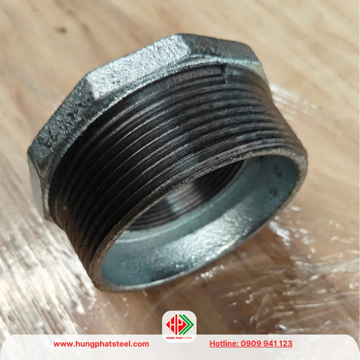 Cà Rá Mạ Kẽm DN80-DN50 (D90-D60)