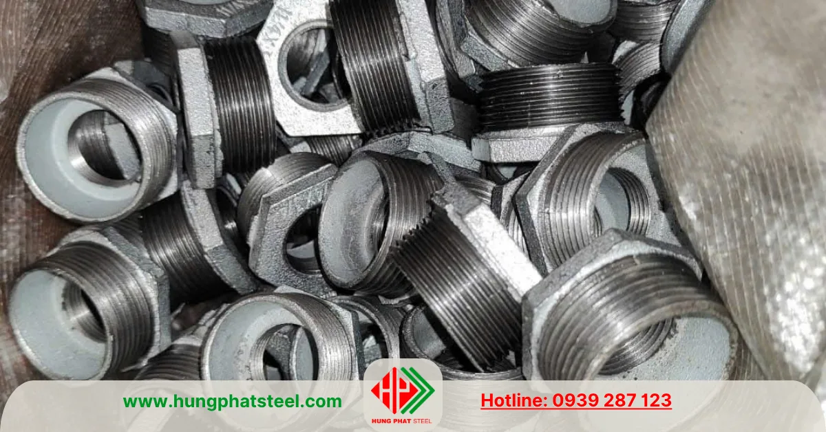 Cà rá mạ kẽm DN32-DN20 (D42-D27)