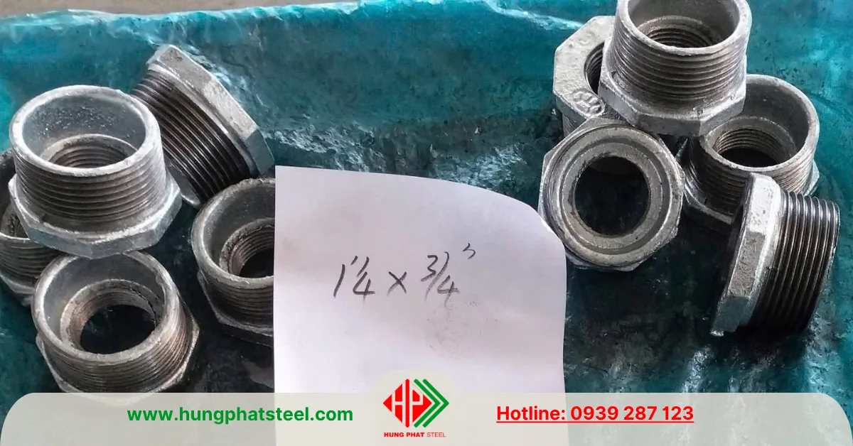 Cà rá mạ kẽm DN32-DN20 (D42-D27)