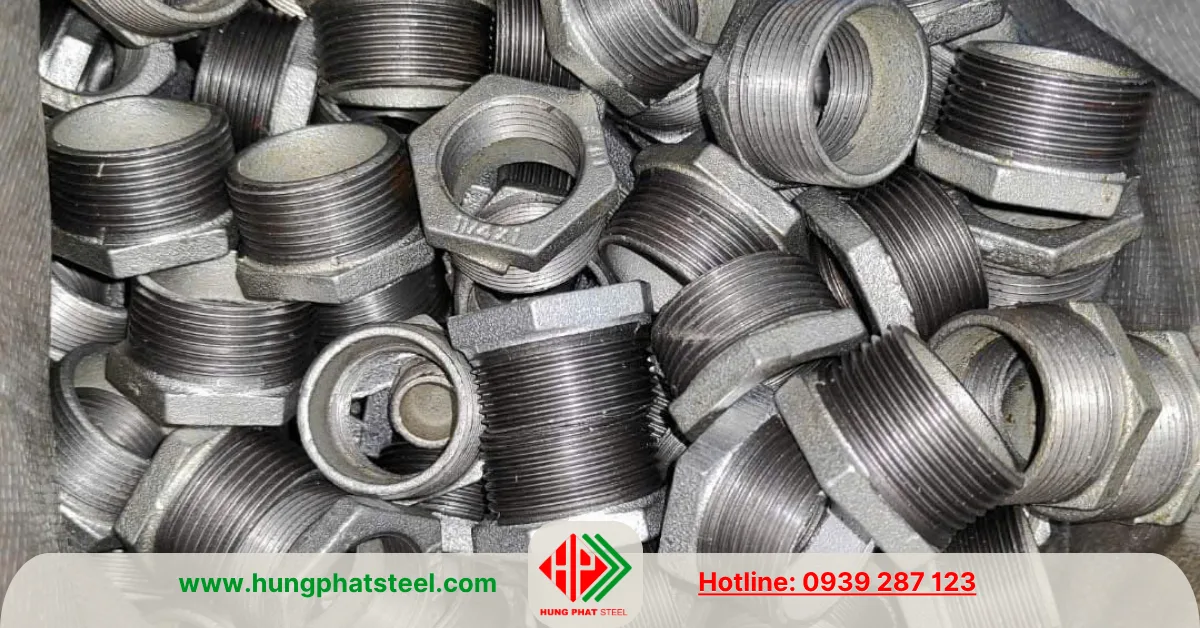 Cà rá mạ kẽm DN32-DN25 (D42-D34)
