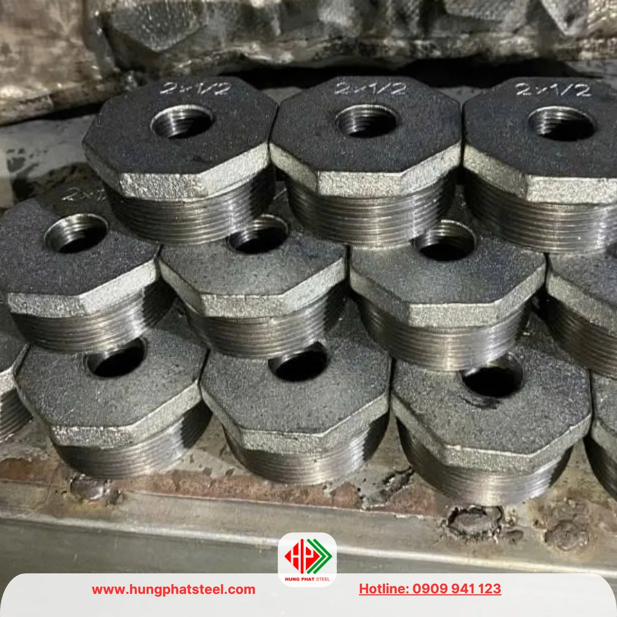 Cà rá mạ kẽm DN50-DN15 (D60-D21)