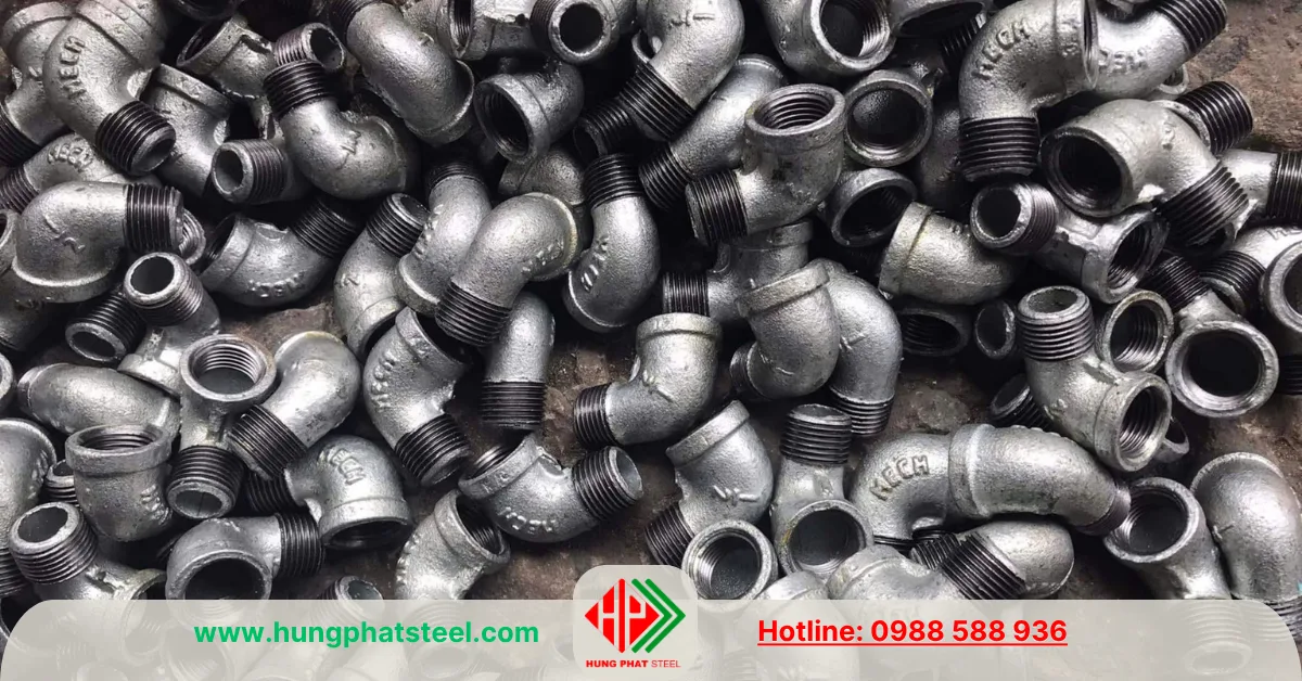 Co điếu ren mạ kẽm DN15