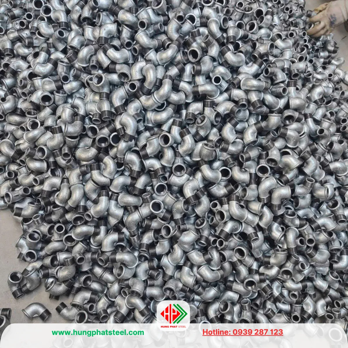 Co điếu ren mạ kẽm DN20