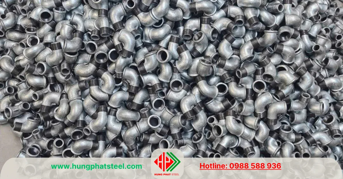 Co điếu ren mạ kẽm DN20