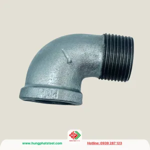 Co điếu ren mạ kẽm DN25 (D34)