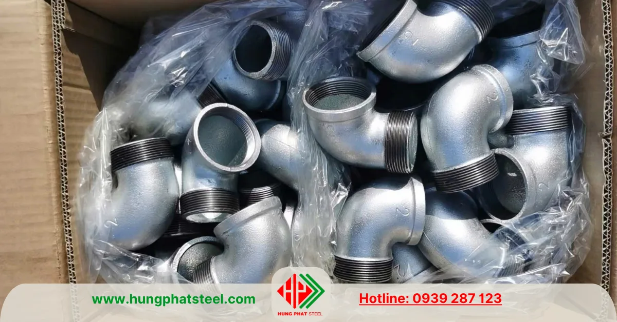 Co điếu ren mạ kẽm DN50 (D60)