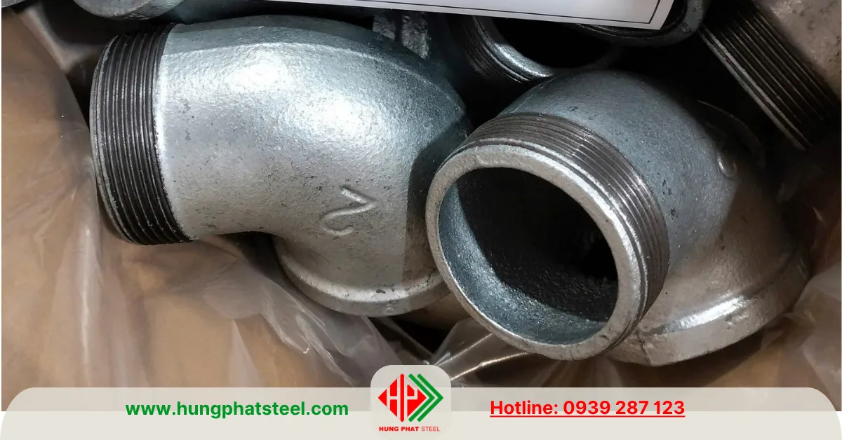 Co điếu ren mạ kẽm DN50 (D60)