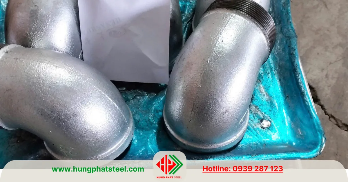 Co điếu ren mạ kẽm DN65