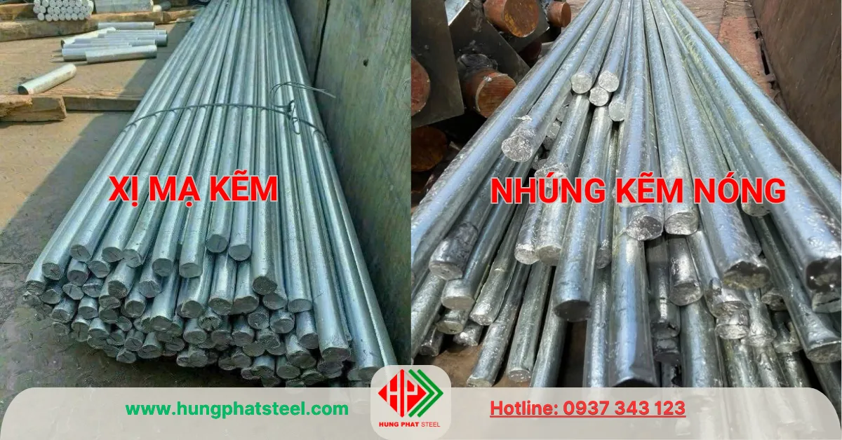 Láp đặc xi mạ và nhúng nóng