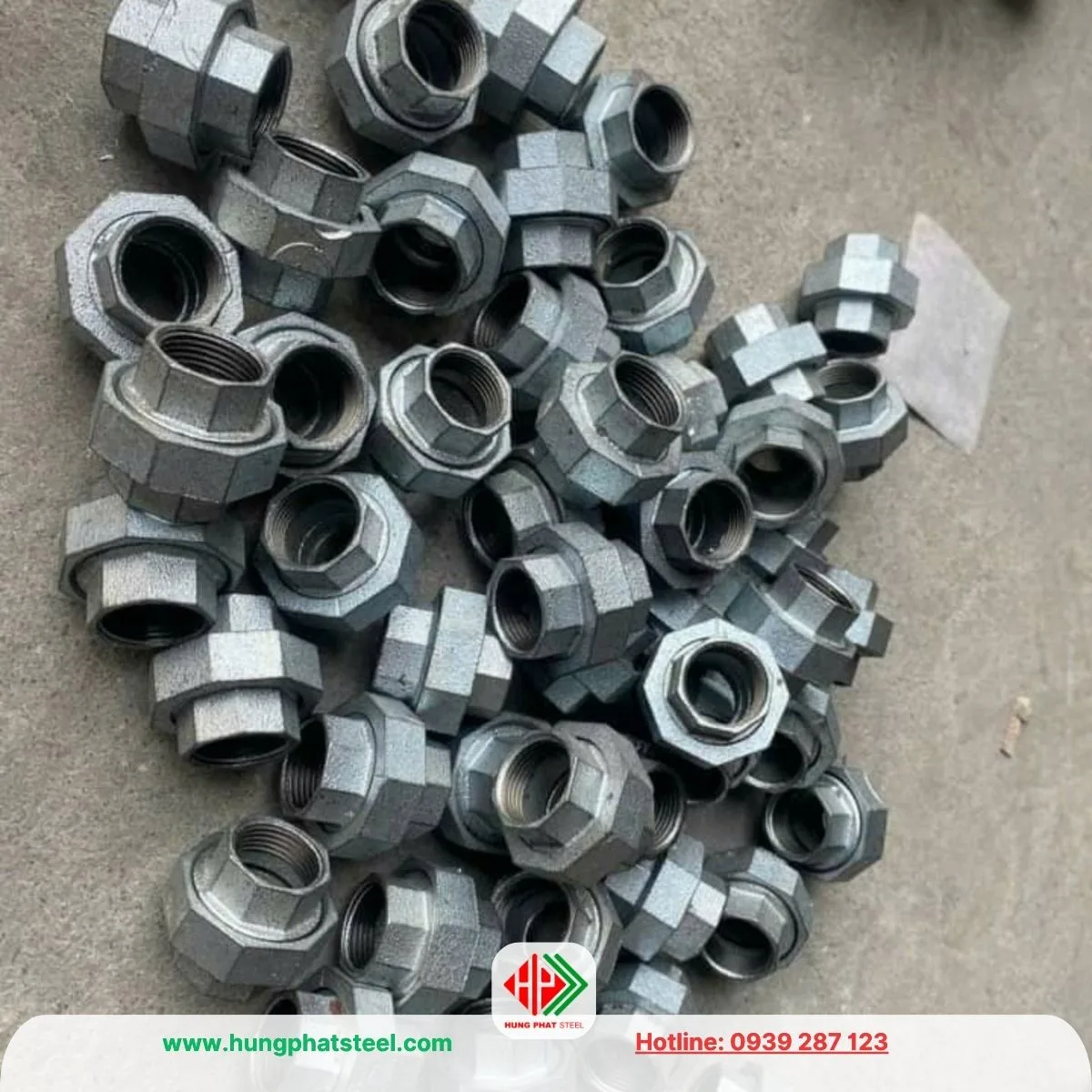 Rắc Co Mạ Kẽm DN40 (D49)