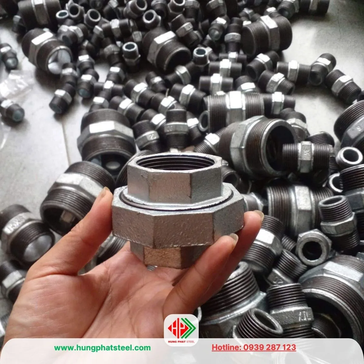 Rắc Co Mạ Kẽm DN40 (D49)