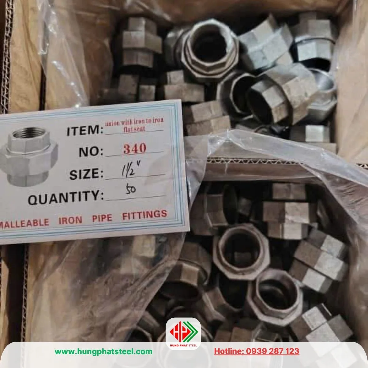 Rắc Co Mạ Kẽm DN40 (D49)