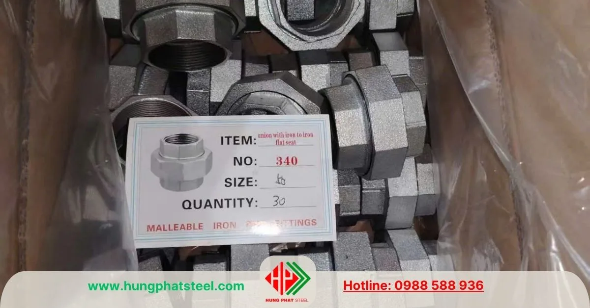 Rắc Co Mạ Kẽm DN50 (D60)