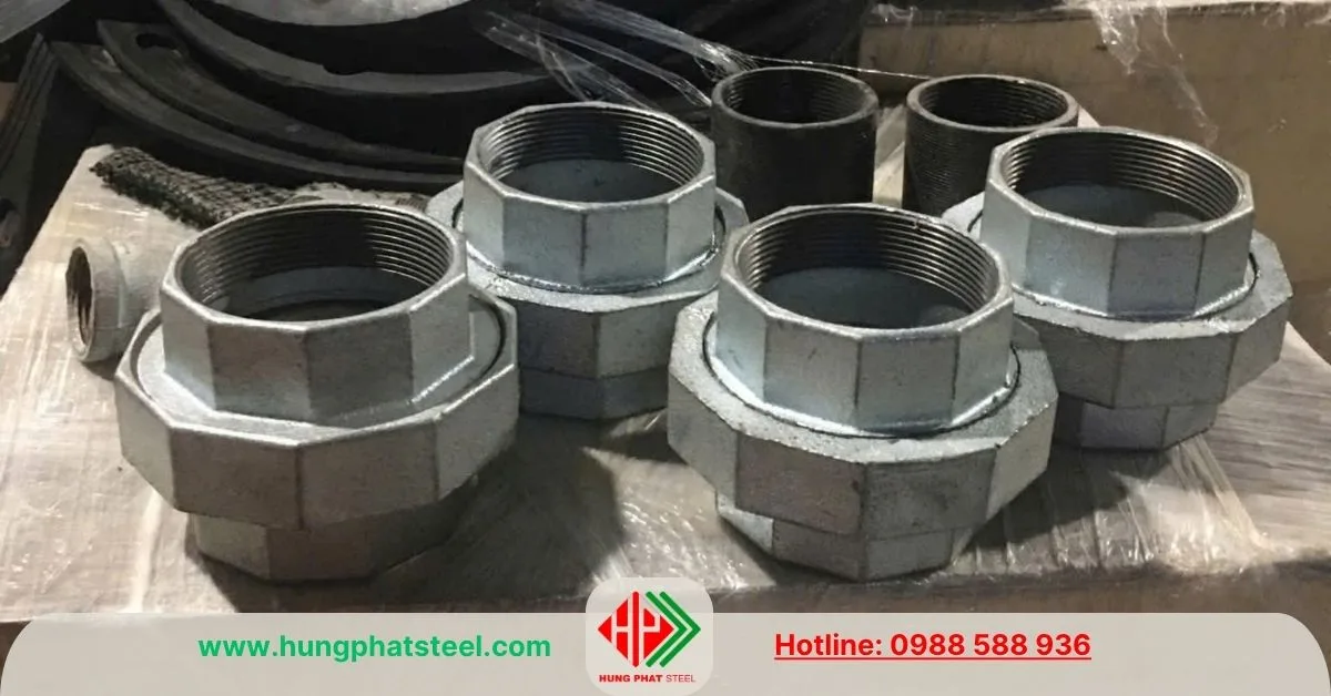 Rắc Co Mạ Kẽm DN50 (D60)