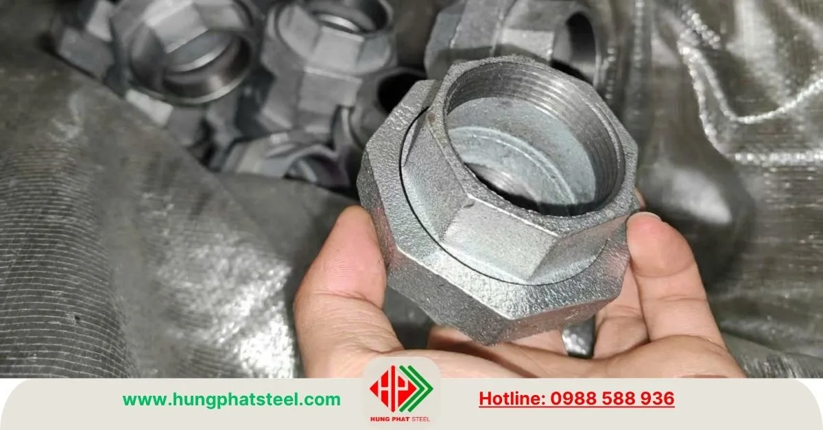 Rắc Co Mạ Kẽm DN50 (D60)