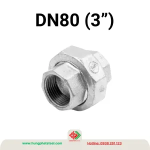 Rắc Co Mạ Kẽm DN80 (D90)