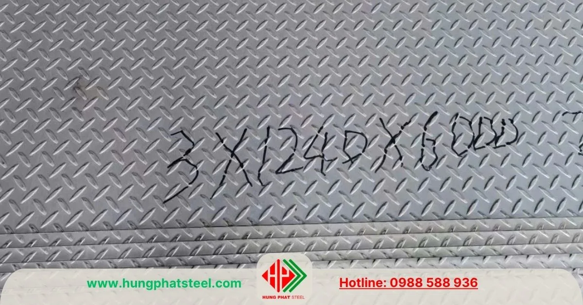 Tấm Gân INOX 3ly (3mm)