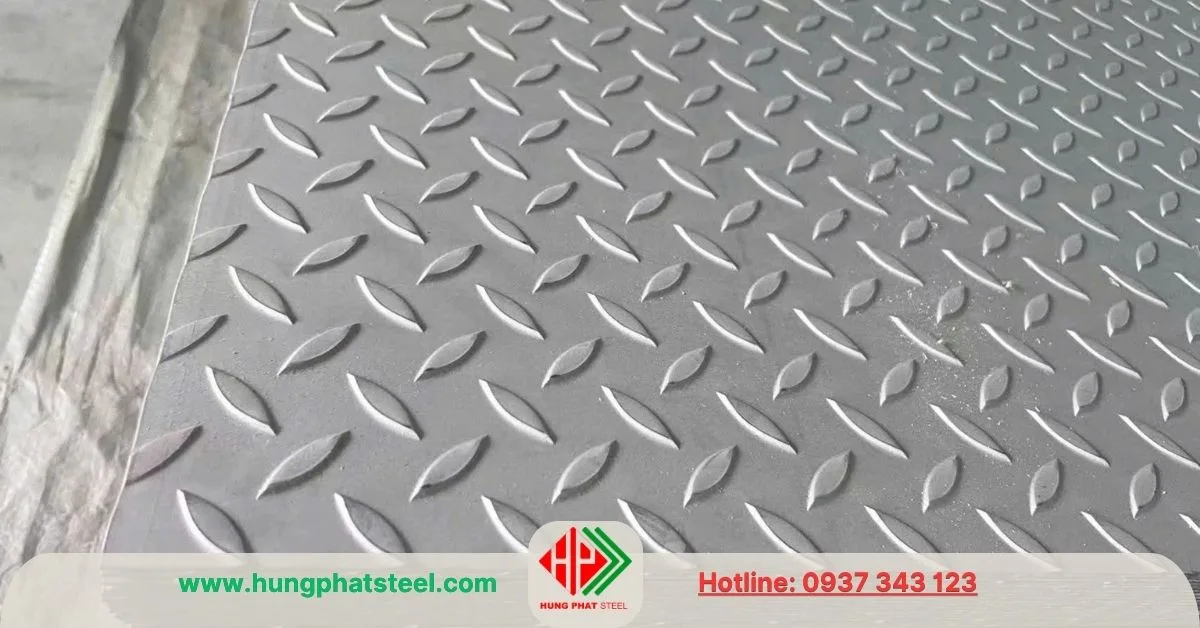 Tấm Gân INOX 4ly (4mm)