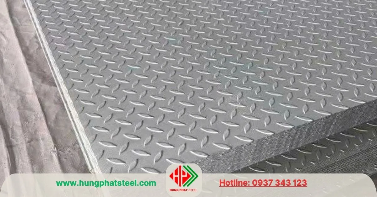 Tấm Gân INOX 4ly (4mm)