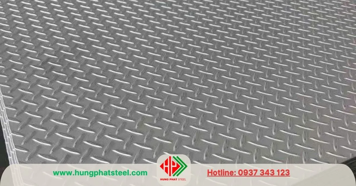 Tấm Gân INOX 4ly (4mm)