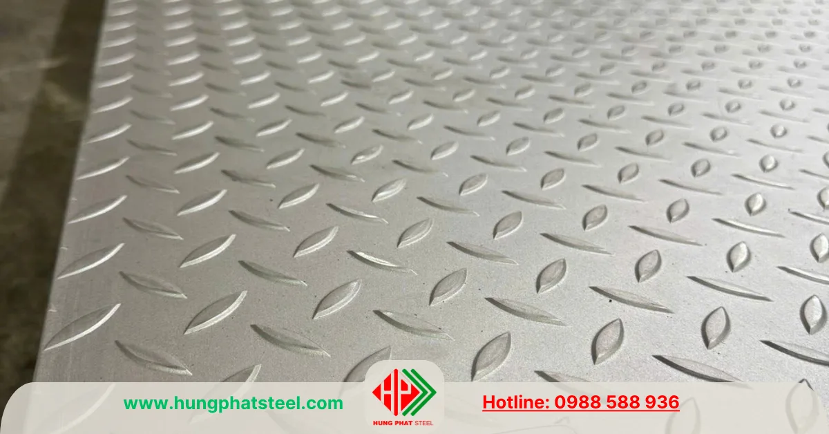Tấm Gân INOX 5ly (5mm)