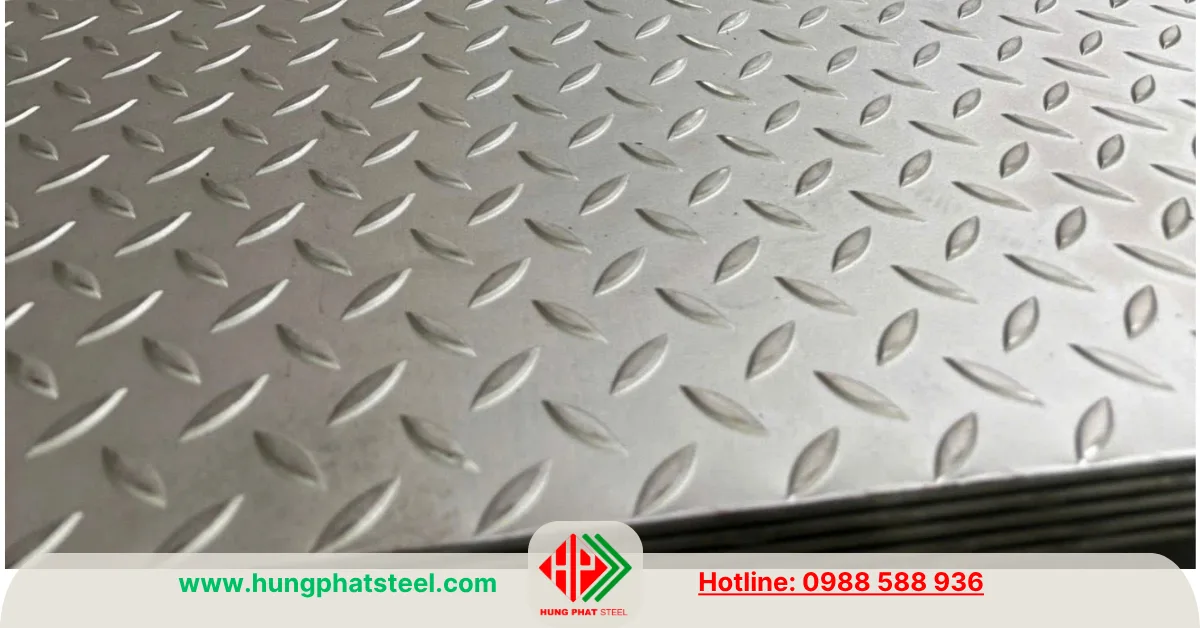 Tấm Gân INOX 5ly (5mm)