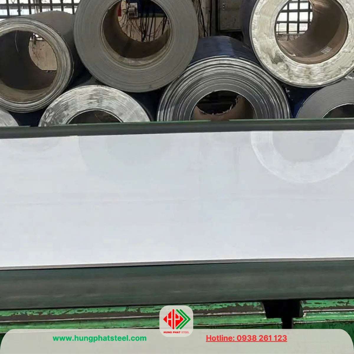Tấm INOX 1ly 2B 304 316 (Dày 1mm)