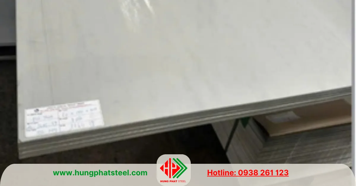 Tấm INOX 6ly No1 304 316 (Dày 6mm)
