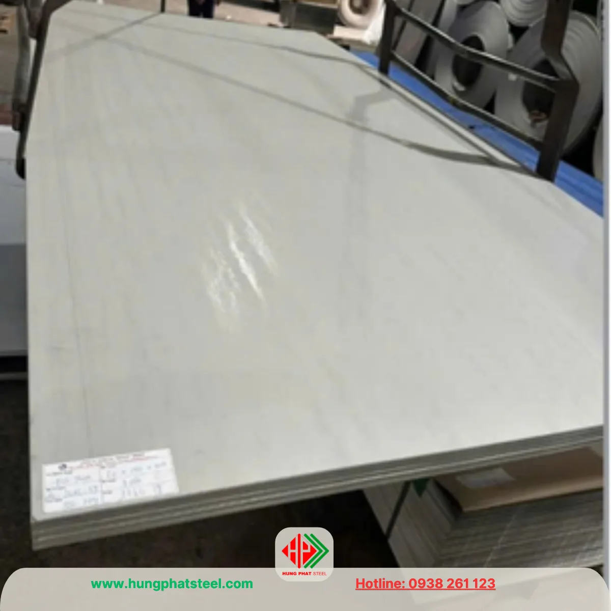 Tấm INOX 6ly No1 304 316 (Dày 6mm)