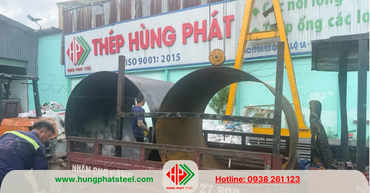 Uốn thép tấm theo yêu cầu