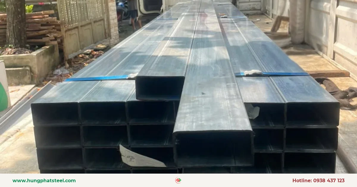 Thép hộp chữ nhật Hòa Phát