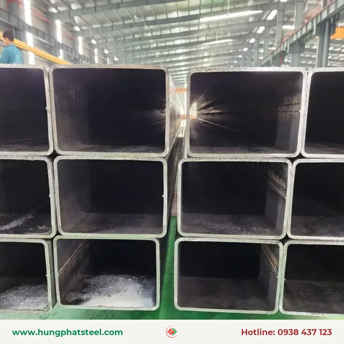 Thép hộp chữ nhật Hòa Phát
