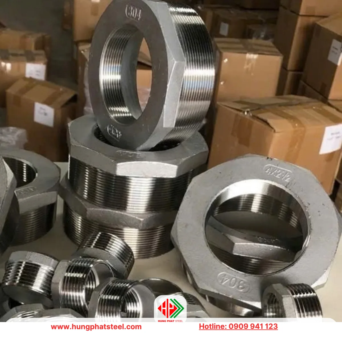 Cà Rá INOX DN100-DN65