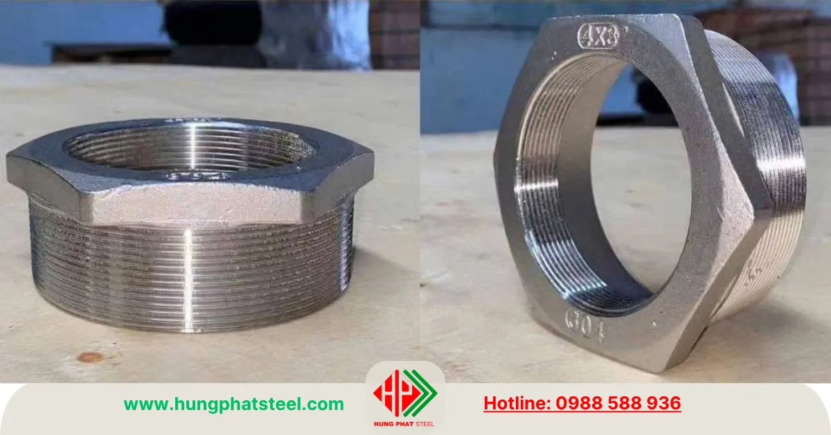 Cà Rá INOX DN100-DN80 (D114-D90)