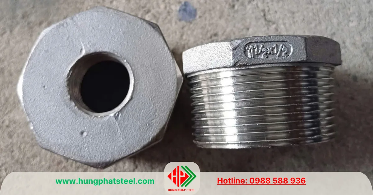 Cà Rá INOX DN40-DN15 (D49-D21)