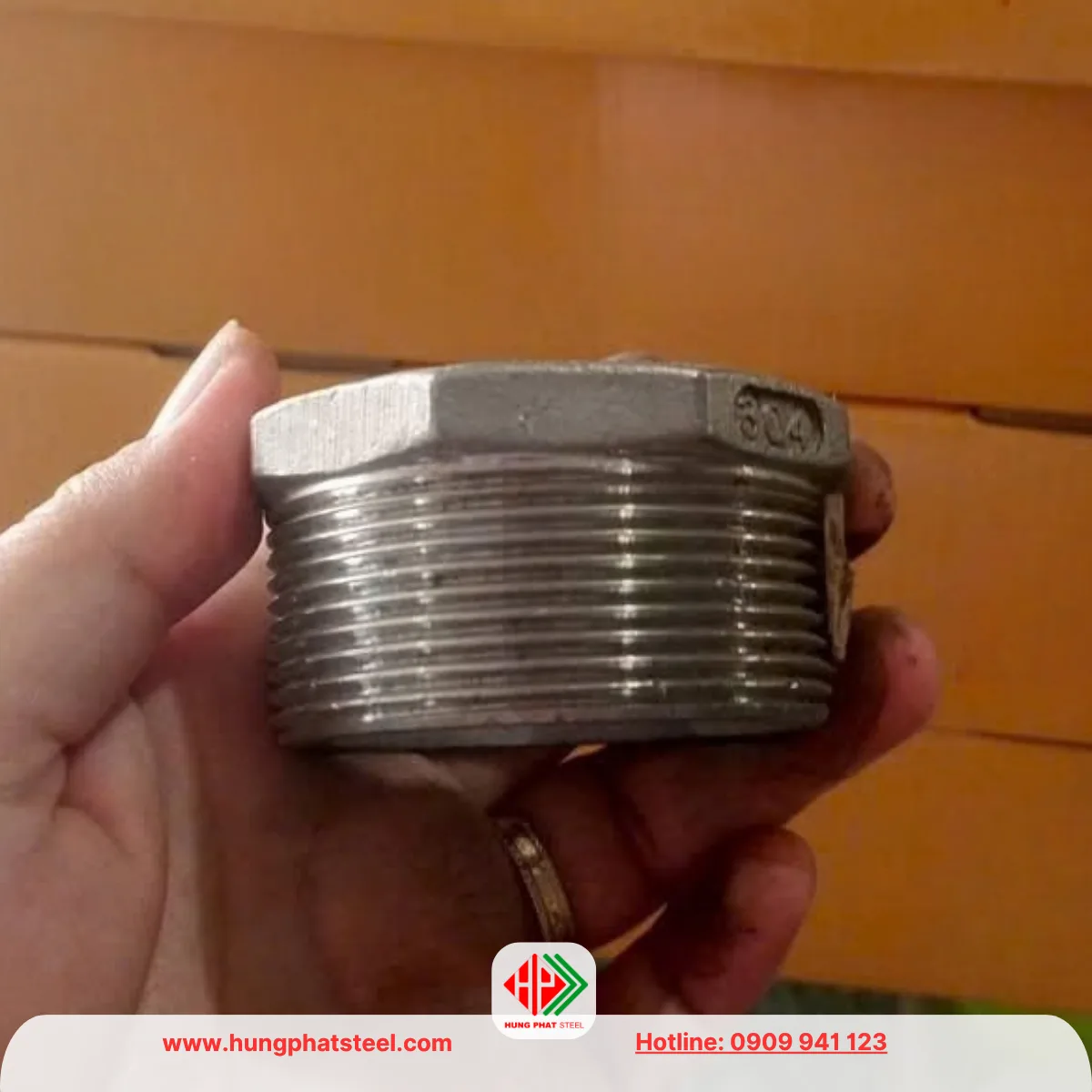 Cà Rá INOX DN50-DN25 (D60-D34)