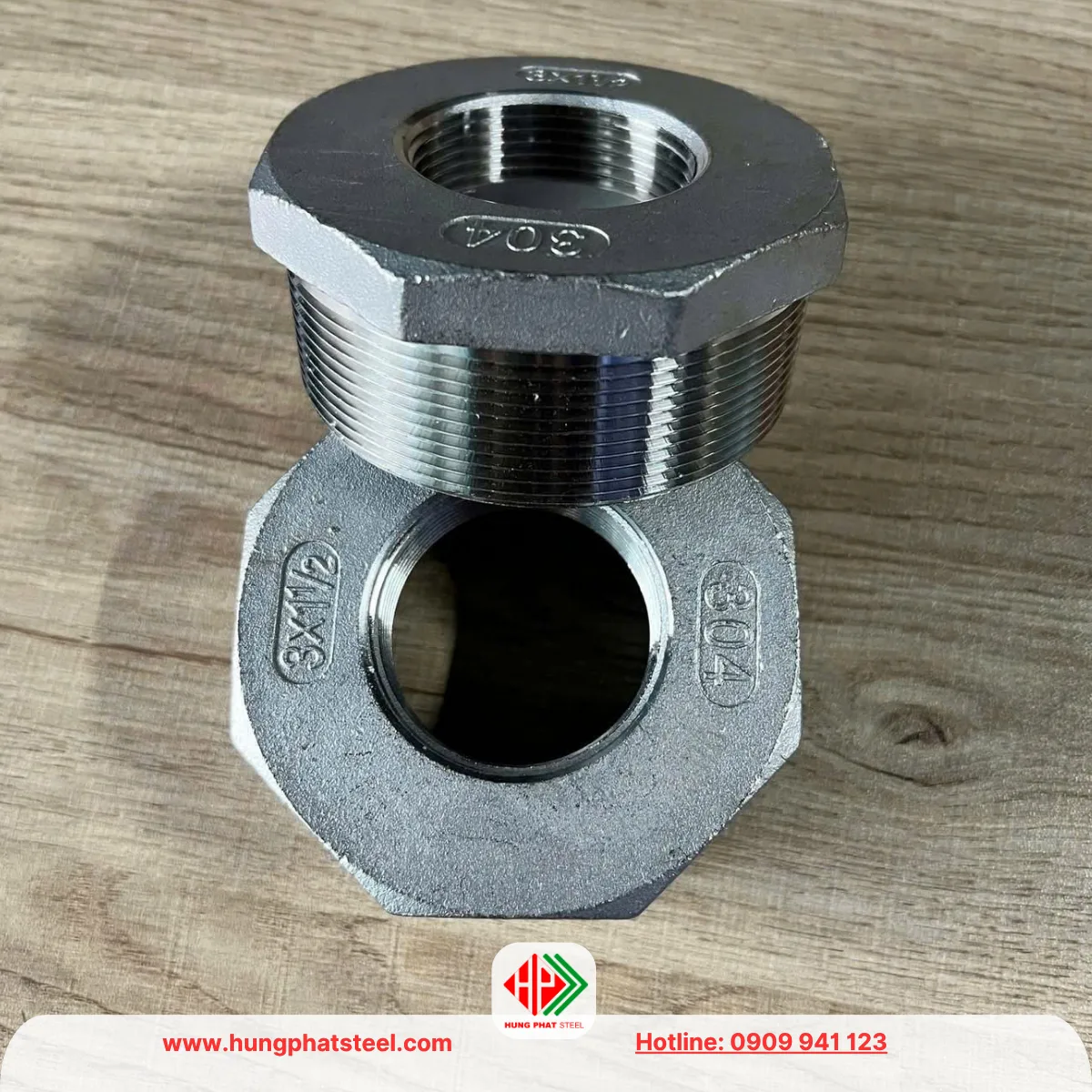 Cà Rá INOX DN80-DN40