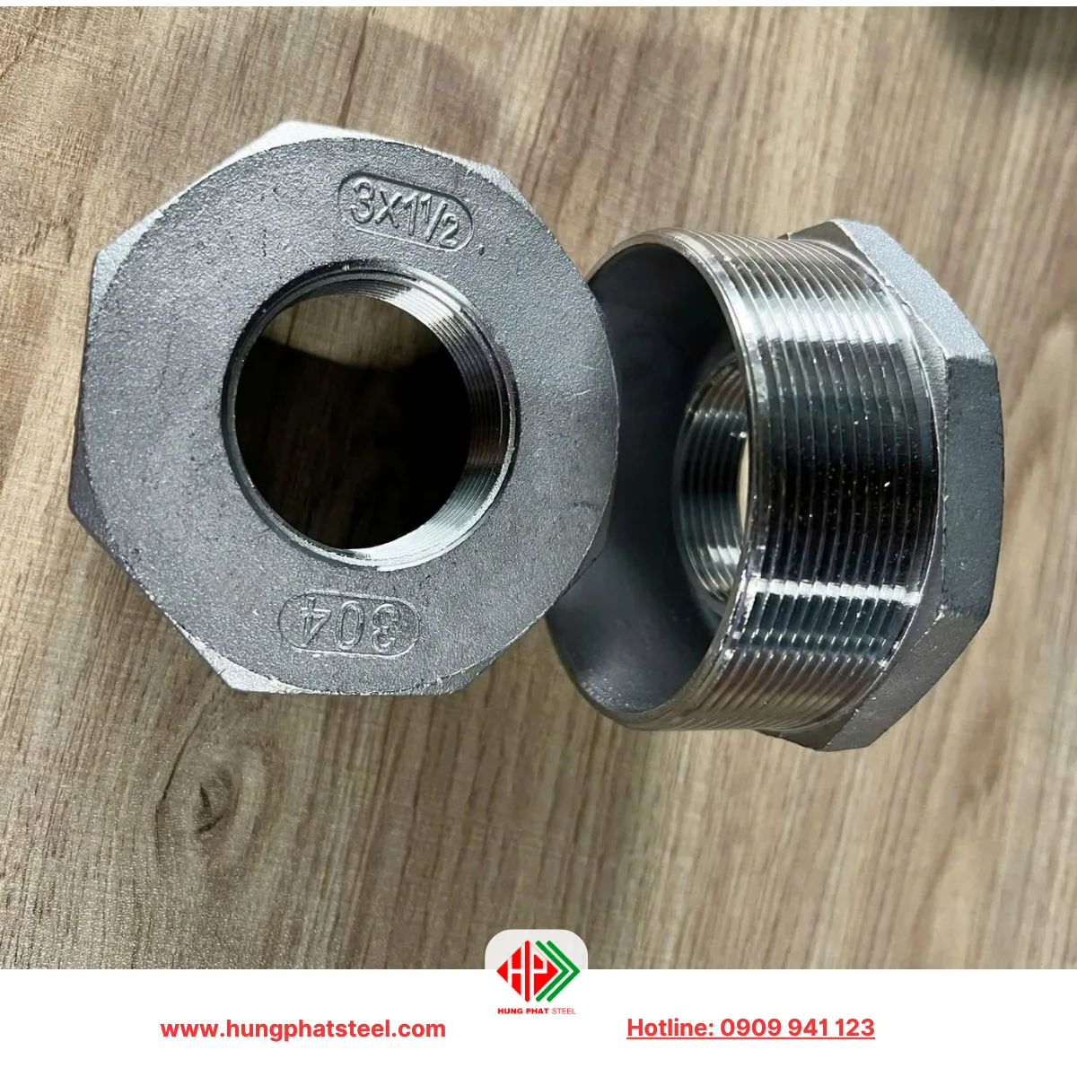 Cà Rá INOX DN80-DN40
