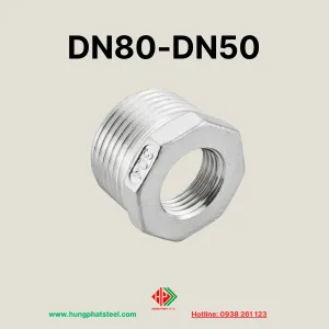 Cà Rá INOX DN80-DN50 (D90-D60)