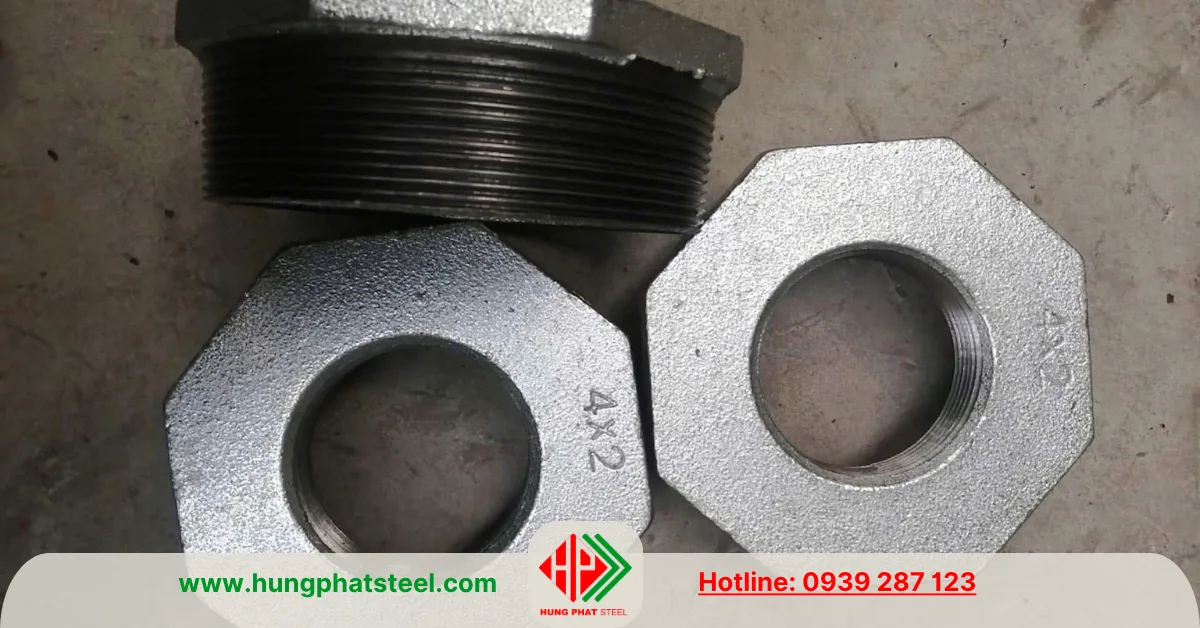 Cà Rá Mạ Kẽm DN100-DN50 (D114-D60)