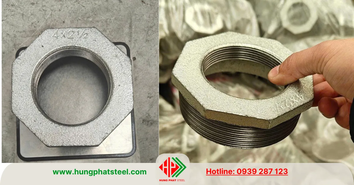 Cà Rá Mạ Kẽm DN100-DN65 (D114-D76)