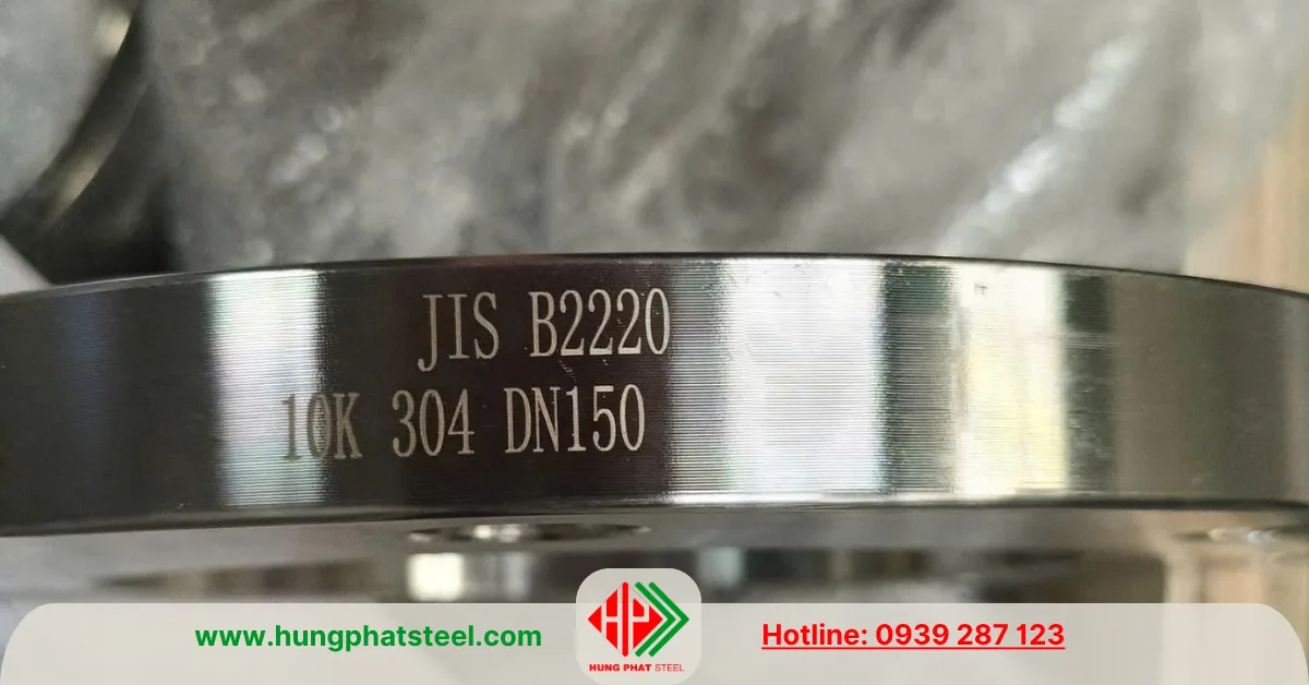Mặt Bích JIS 10K DN150 (D168)
