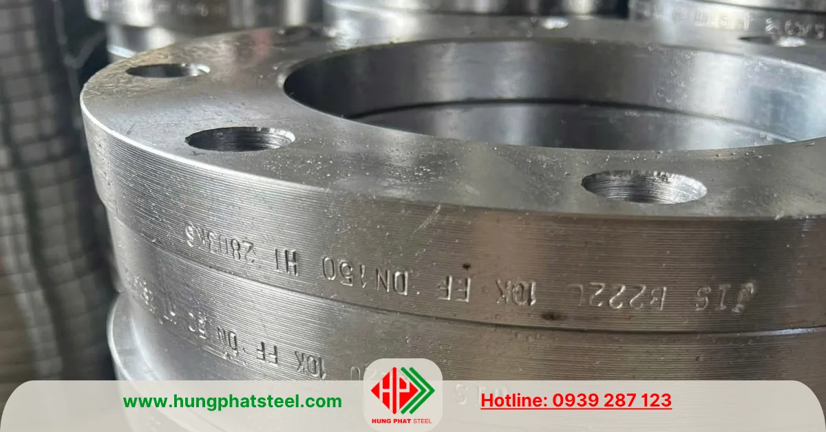Mặt Bích JIS 10K DN150 (D168)