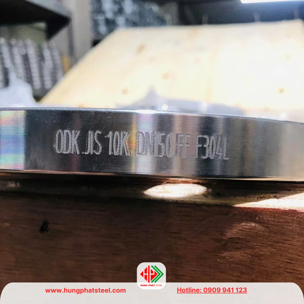 Mặt Bích JIS 10K DN150 (D168)