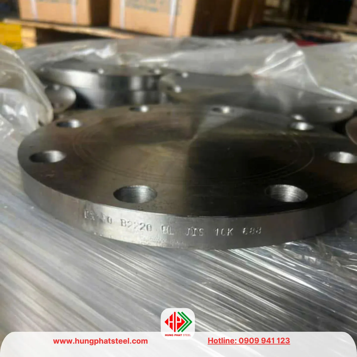 Mặt Bích JIS 10K DN150 (D168)