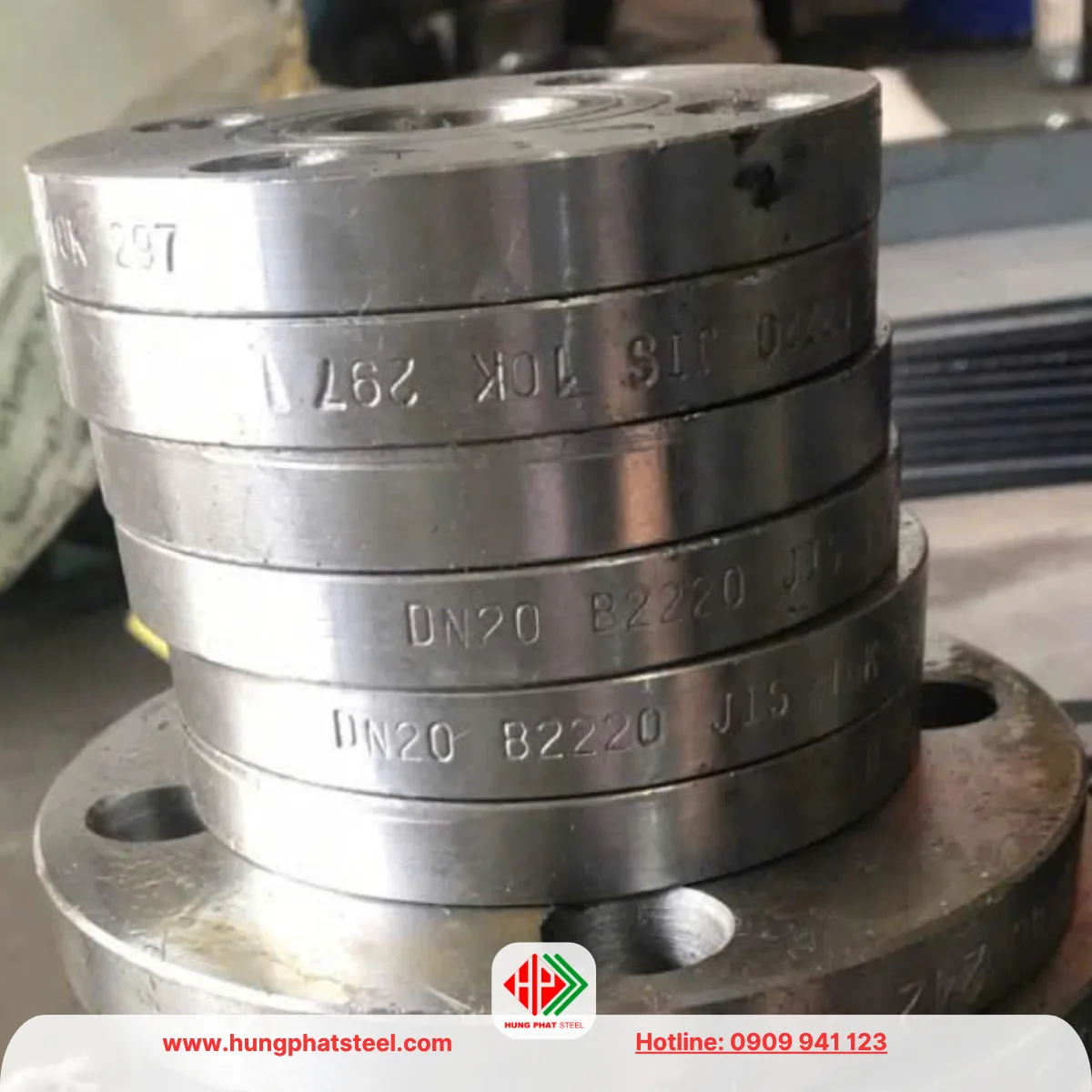 Mặt Bích JIS 10K DN20 (D27)