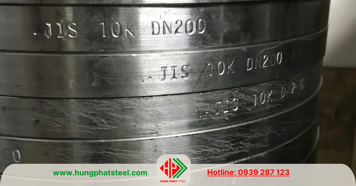 Mặt Bích JIS 10K DN200 (D219)